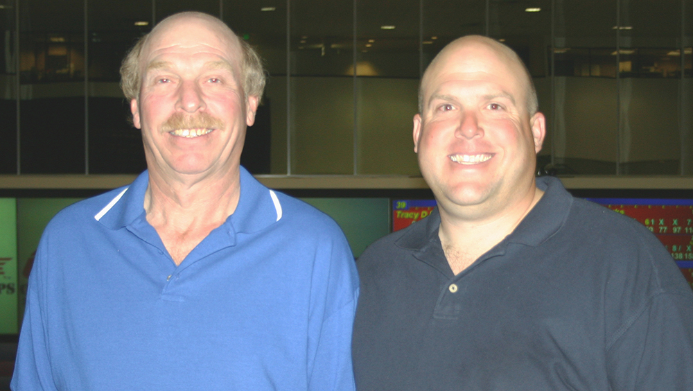 Frank and Jesse Smyle at the 2007 USBC Open Championships Frank and Jesse Smyle at the 2007 USBC Open Championships